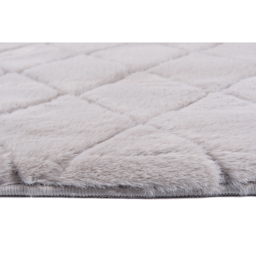 Neslystantis kilimas MODENA NEW 120x160 cm šviesiai pilkas