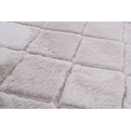 Neslystantis kilimas MODENA NEW 120x160 cm šviesiai pilkas