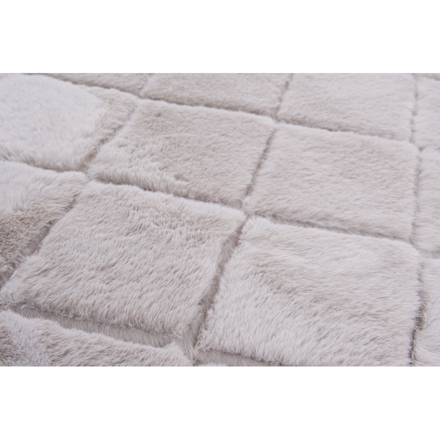 Neslystantis kilimas MODENA NEW 120x160 cm šviesiai pilkas