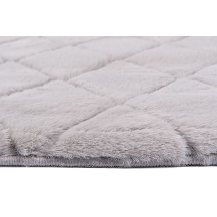 Neslystantis kilimas MODENA NEW 160x220 cm, pilkas