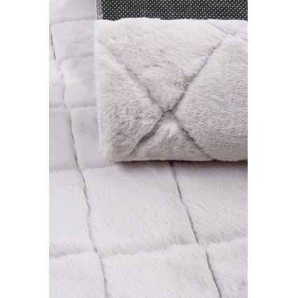 Neslystantis kilimas MODENA NEW 160x220 cm šviesiai pilkas