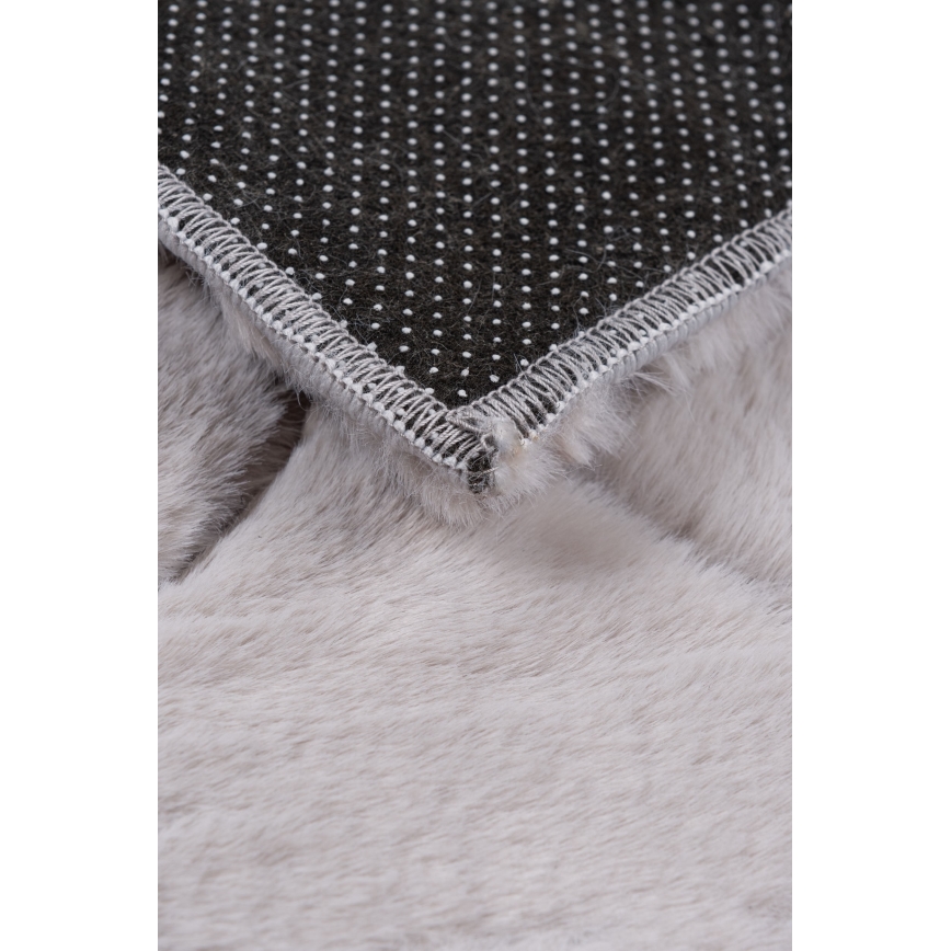 Neslystantis kilimas MODENA NEW 60x100 cm šviesiai pilkas