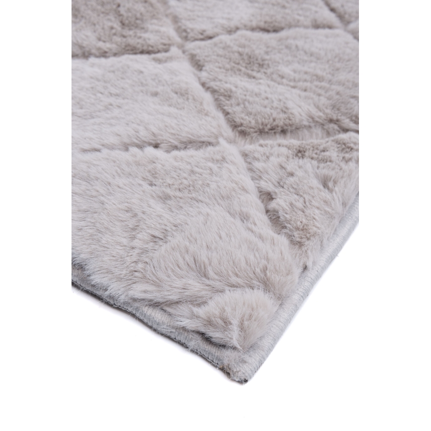 Neslystantis kilimas MODENA NEW 60x100 cm šviesiai pilkas