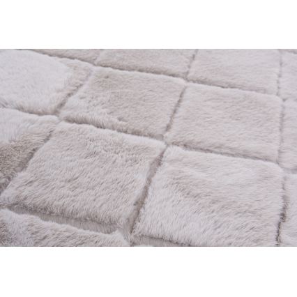 Neslystantis kilimas MODENA NEW 60x100 cm šviesiai pilkas