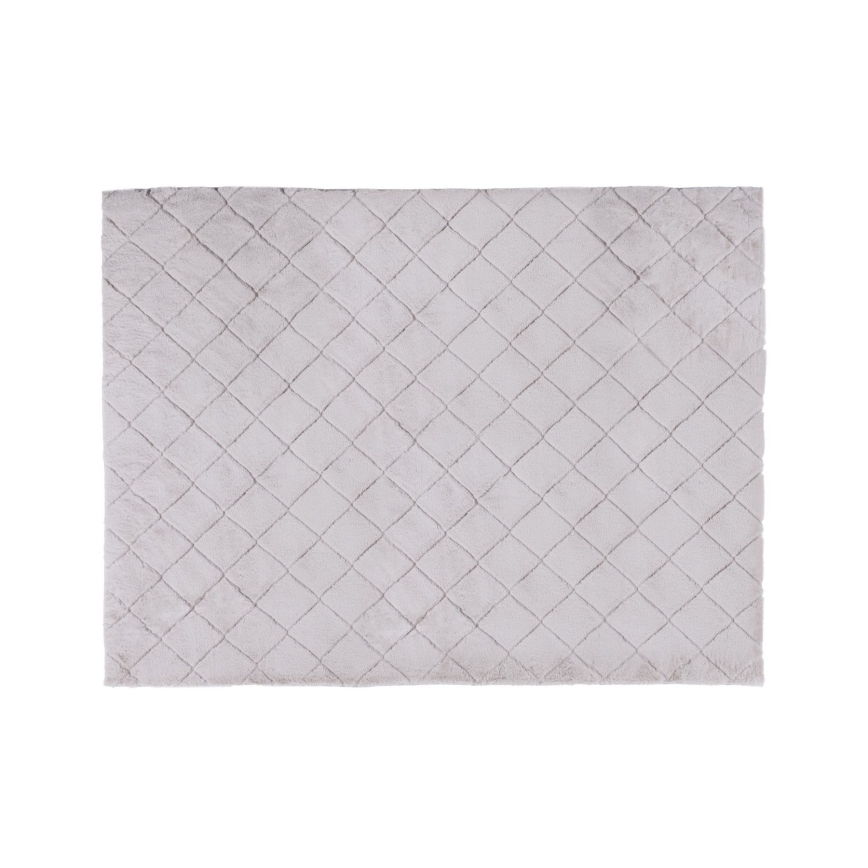 Neslystantis kilimas MODENA NEW 80x140 cm pilkas