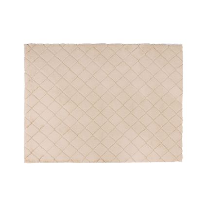 Neslystantis kilimas MODENA NEW 80x140 cm smėlio spalvos