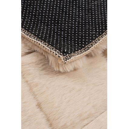 Neslystantis kilimas MODENA NEW 80x140 cm smėlio spalvos