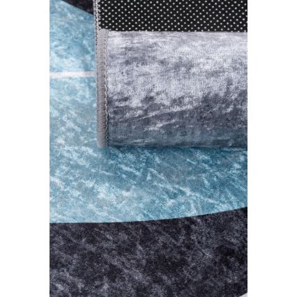 Neslystantis kilimas PRINT SHINE 160x230 cm, įvairiaspalvis