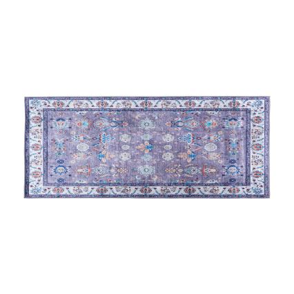 Neslystantis orientalinis kilimas PRINT SHINE 70x140 cm, mėlynas