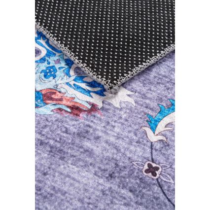 Neslystantis orientalinis kilimas PRINT SHINE 70x140 cm, mėlynas