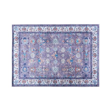 Neslystantis rytietiškas kilimas PRINT SHINE 120x170 cm mėlynas