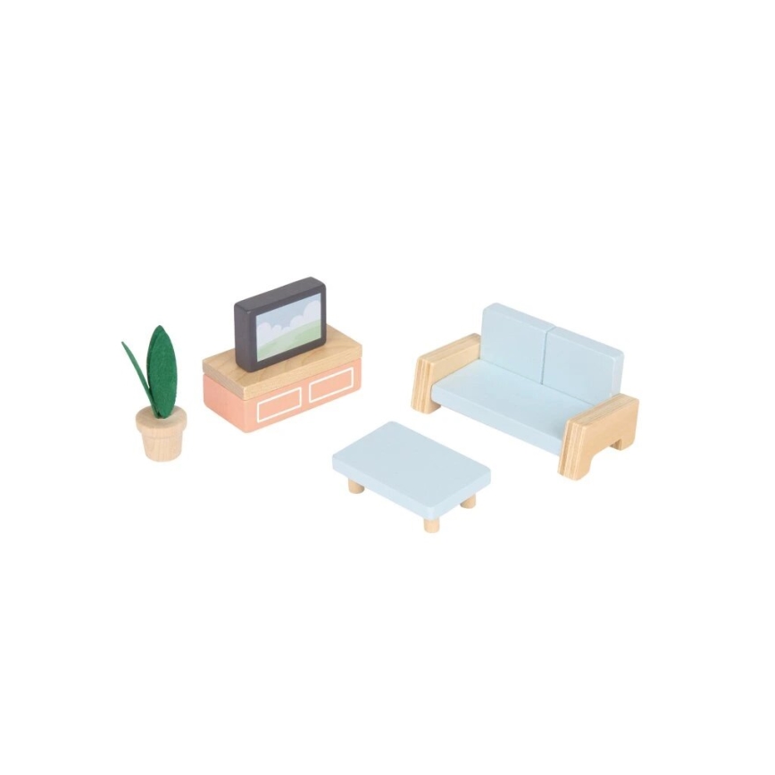 New Classic Toys - Medinis lėlių namelis raudona