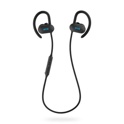 Niceboy HIVE sport 2 - Sportinės ausinės su mikrofonu IPX5 juoda