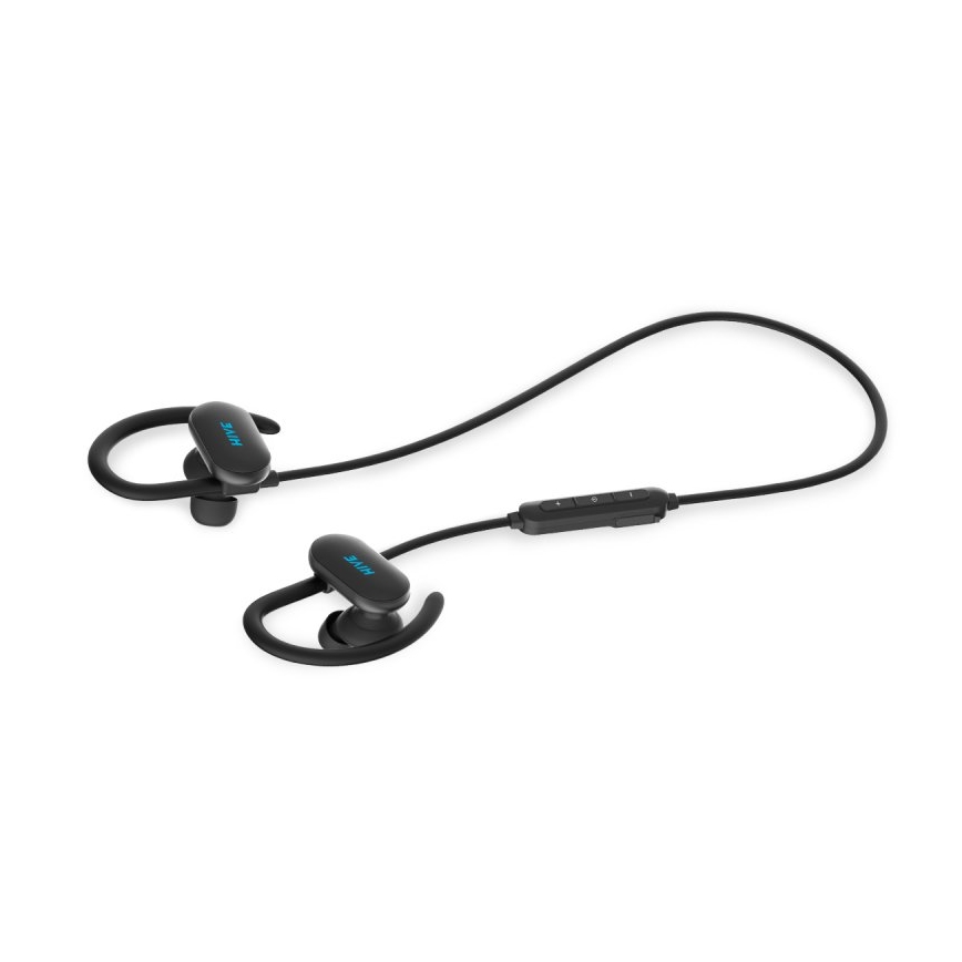 Niceboy HIVE sport 2 - Sportinės ausinės su mikrofonu IPX5 juoda