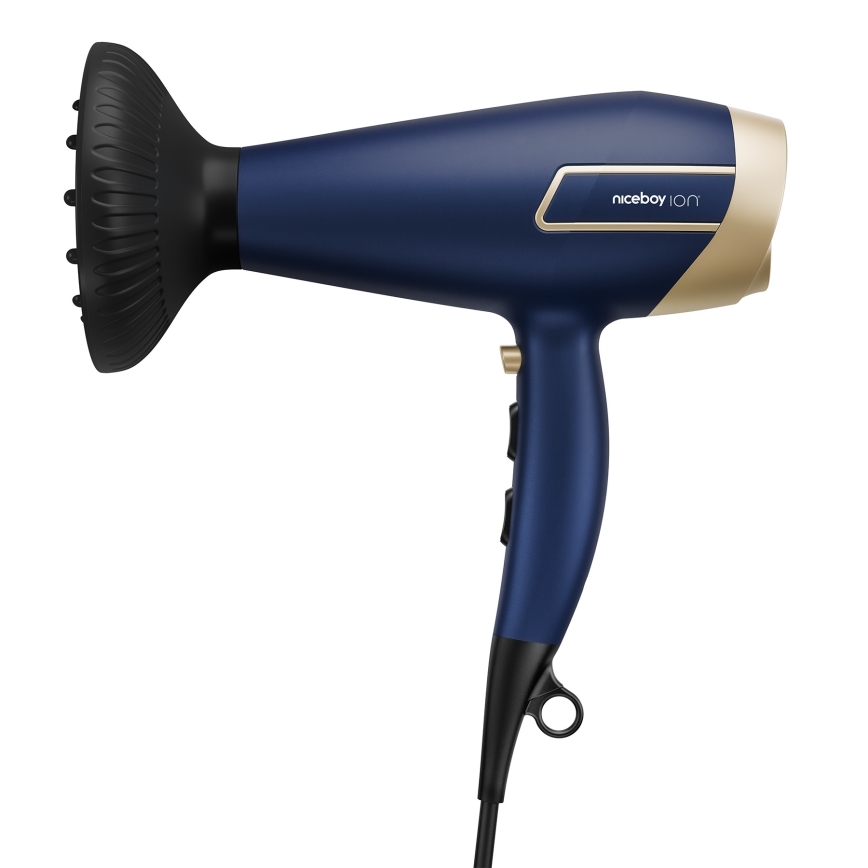 Niceboy ION AirSonic ICON - Plaukų džiovintuvas 2200W/230V mėlyna