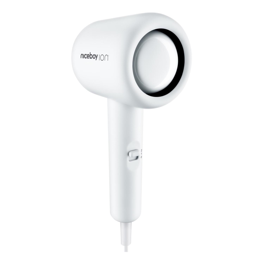 Niceboy ION AirSonic POP - Plaukų džiovintuvas 1400W/230V balta