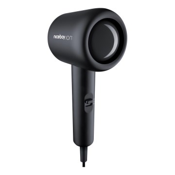 Niceboy ION AirSonic POP - Plaukų džiovintuvas 1400W/230V juoda