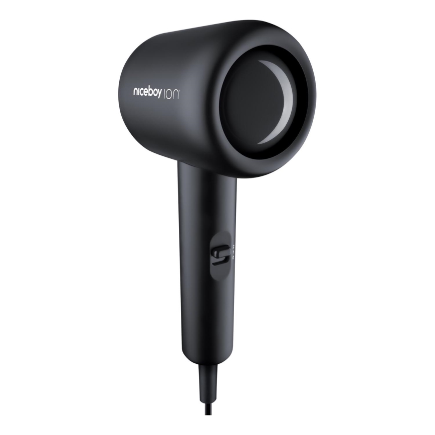 Niceboy ION AirSonic POP - Plaukų džiovintuvas 1400W/230V juoda