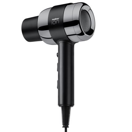 Niceboy ION AirSonic PRO - Plaukų džiovintuvas 2200W/230V juoda
