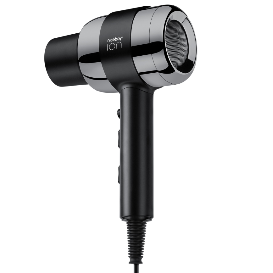 Niceboy ION AirSonic PRO - Plaukų džiovintuvas 2200W/230V juoda
