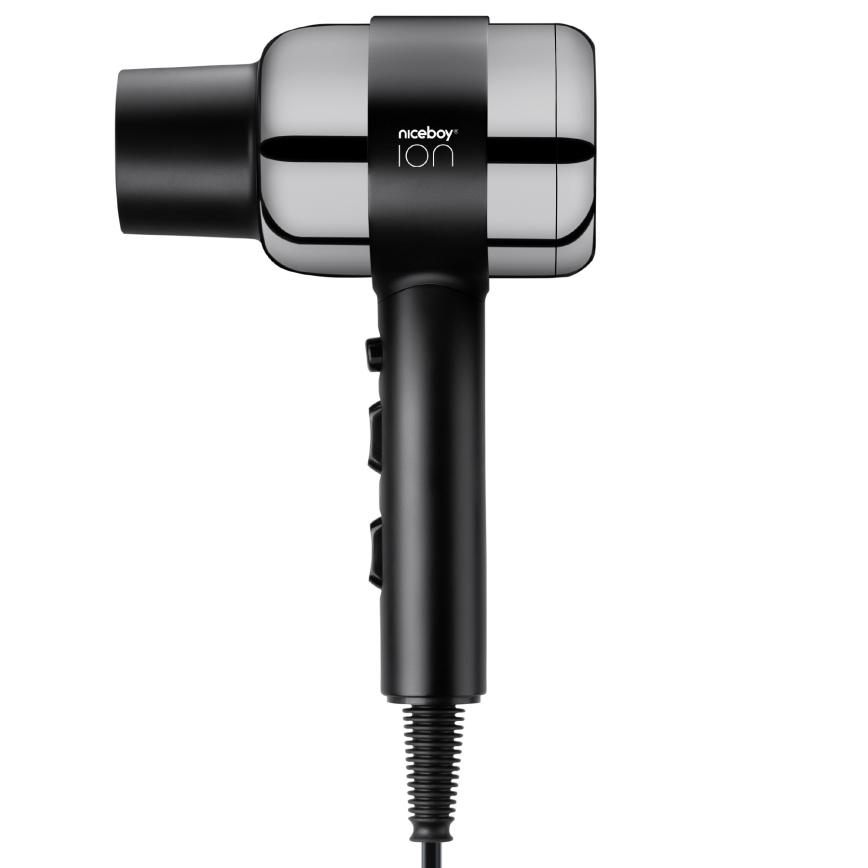Niceboy ION AirSonic PRO - Plaukų džiovintuvas 2200W/230V juoda