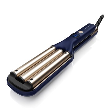 Niceboy ION AirWave PRO - Trijų žnyplių garbanojimo žnyplės 100W/230V mėlyna
