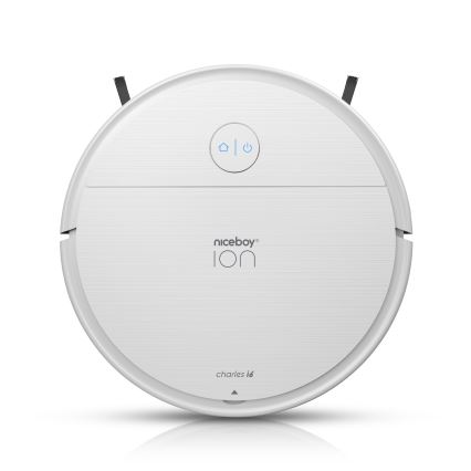 Niceboy ION Charles i6 - Išmanusis robotas dulkių siurblys 2in1 2600 mAh Wi-Fi balta