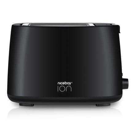Niceboy ION Cruncher C1 - Skrudintuvas su dviem skylutėmis ir kepsnys 750W/230V juoda