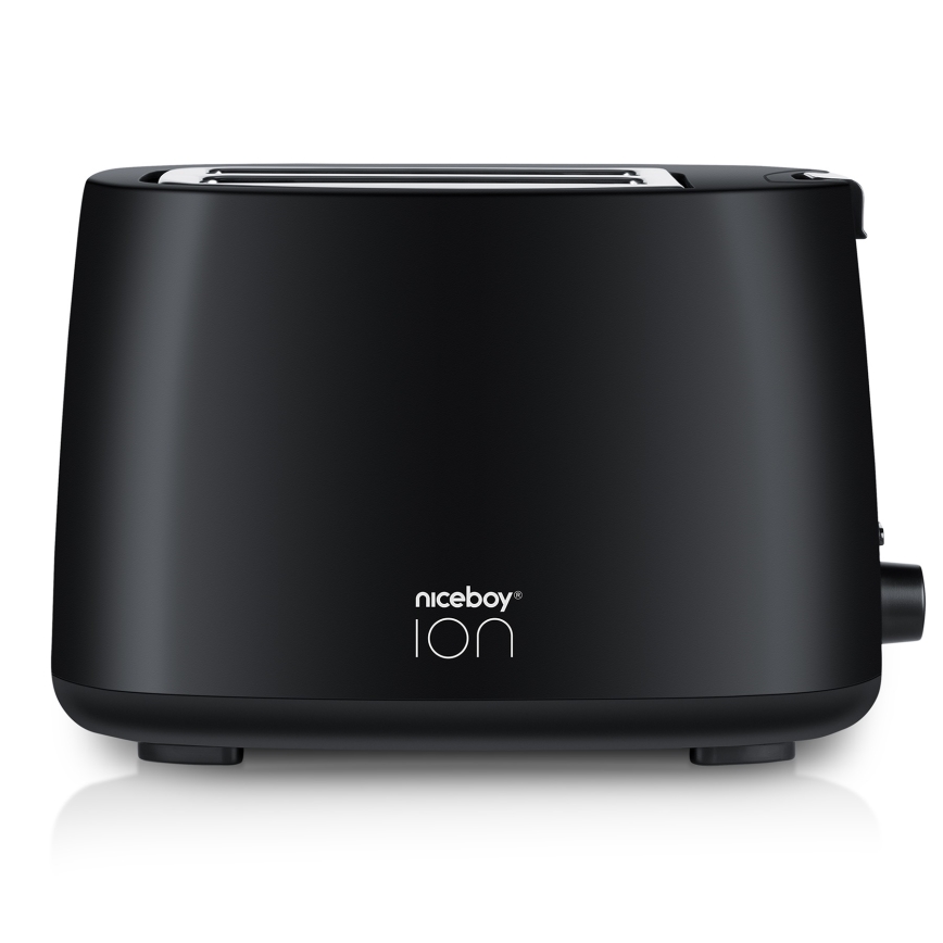 Niceboy ION Cruncher C1 - Skrudintuvas su dviem skylutėmis ir kepsnys 750W/230V juoda