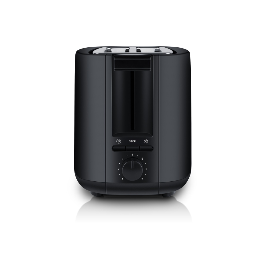Niceboy ION Cruncher C1 - Skrudintuvas su dviem skylutėmis ir kepsnys 750W/230V juoda