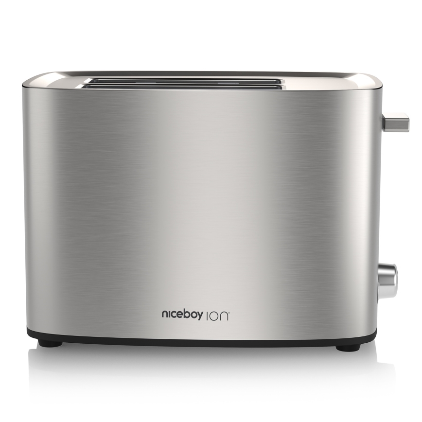 Niceboy ION Cruncher C4 - Skrudintuvas su dviem skylutėmis ir kepsnys 850W/230V nerūdijantis