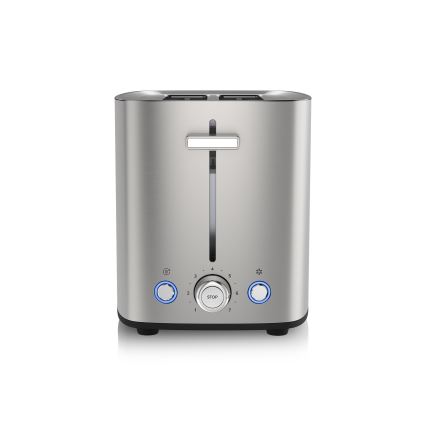 Niceboy ION Cruncher C4 - Skrudintuvas su dviem skylutėmis ir kepsnys 850W/230V nerūdijantis