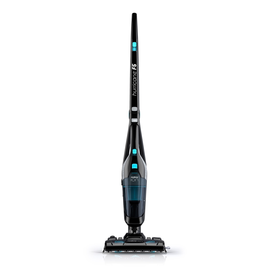Niceboy ION Hurricane F7 - Belaidis dulkių siurblys 3in1 150W/2200 mAh juoda