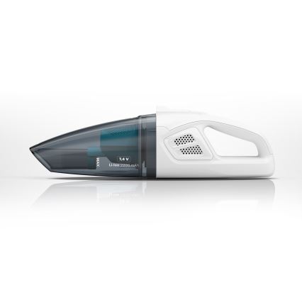 Niceboy ION Hurricane R1 - Įkraunamas rankinis dulkių siurblys 50W/2200 mAh balta/mėlyna