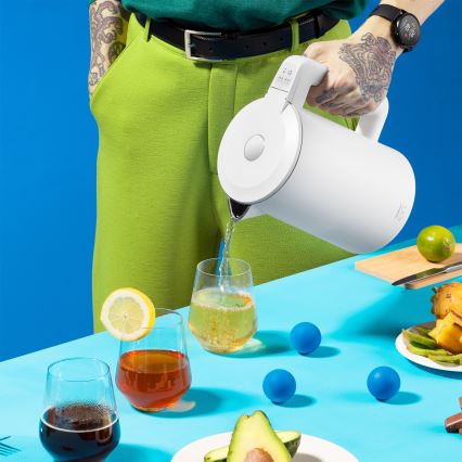 Niceboy ION SmartKettle - Išmanusis virdulys su termoreguliacija 1,7 l 2200W/230V Wi-Fi balta