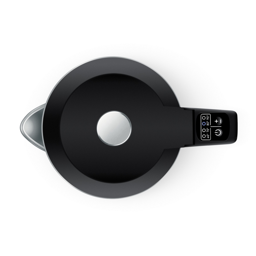 Niceboy ION SmartKettle - Išmanusis virdulys su termoreguliacija 1,7 l 2200W/230V Wi-Fi juoda