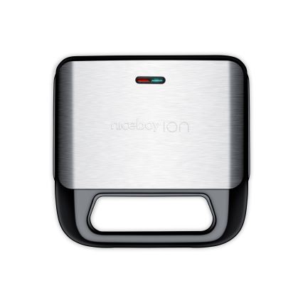 Niceboy ION Snacker S3 - Sumuštinių keptuvė 3in1 750W/230V nerūdijantis/juoda