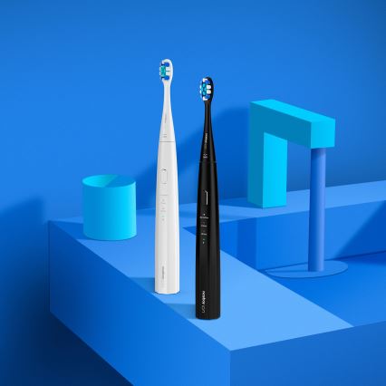 Niceboy ION Sonic Lite - Sonic dantų šepetėlis 500 mAh IPX7 juoda