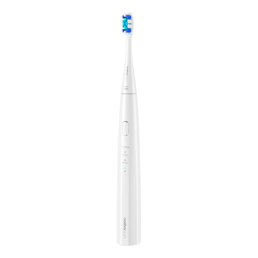 Niceboy ION Sonic Lite - Sonic dantų šepetėlis IPX7 balta