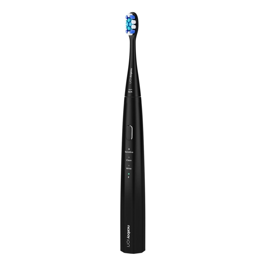 Niceboy ION Sonic Lite - Sonic dantų šepetėlis IPX7 juoda