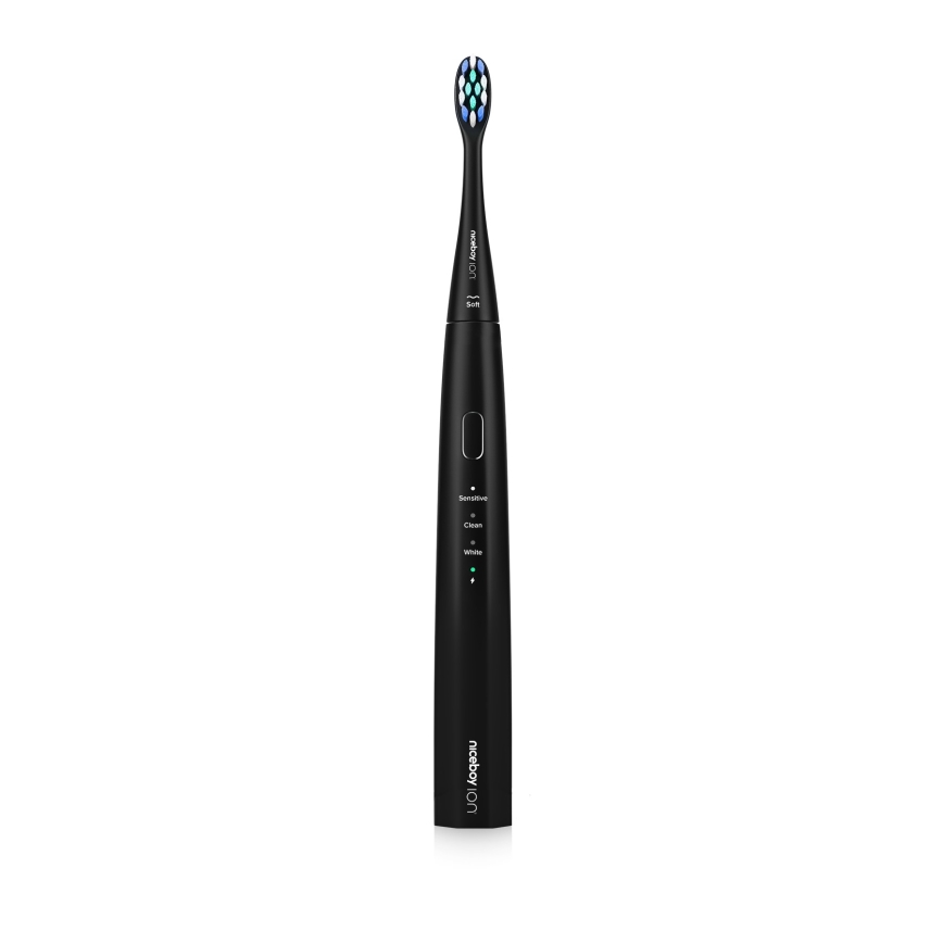 Niceboy ION Sonic Lite - Sonic dantų šepetėlis IPX7 juoda