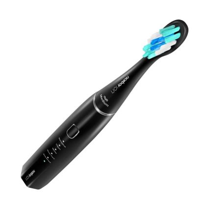 Niceboy ION Sonic - Sonic dantų šepetėlis 800 mAh IPX7 juoda
