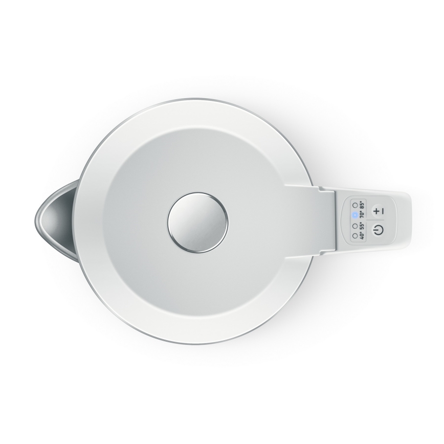 Niceboy ION ThermoKettle TK5 - Virdulys su termoreguliacija 1,7 l 2200W/230V balta