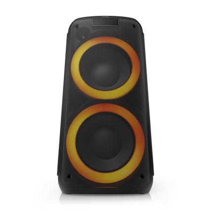 Niceboy PARTY Boss 2 - LED Belaidis garsiakalbis su mikrofonu ir maitinimo bankas funkcija 200W/4500 mAh + nuotolinio valdymo pultas