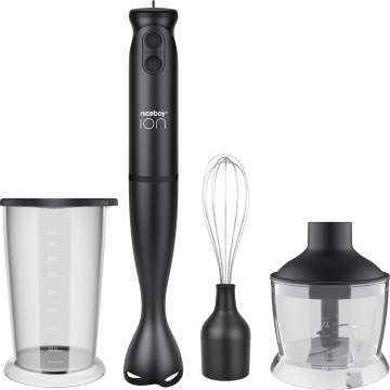 Niceboy Twister T1 Set - Rankinis trintuvas su priedais 500W/230V juoda