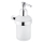 NIMCO BR 11031C-26 - Sieninis muilo dozatorius BORMO 180 mm matinė stiklas/blizgus chromas