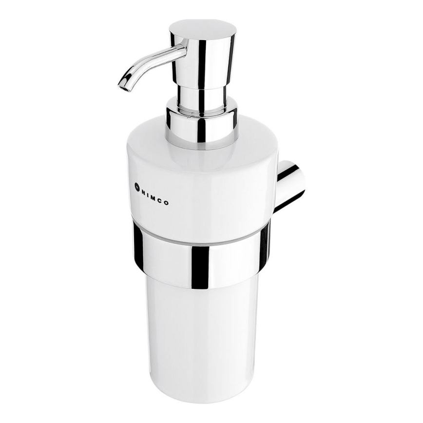 NIMCO BR 11031KN-26 - Sieninis muilo dozatorius BORMO 300 mm balta/blizgus chromas