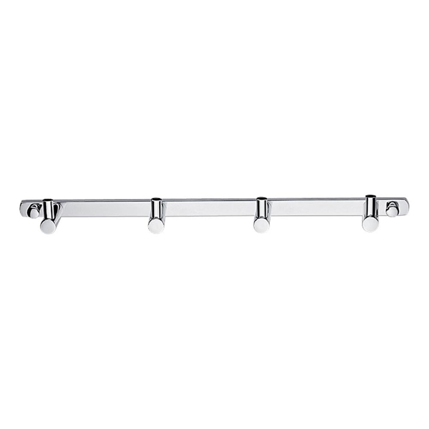 NIMCO BR 11104-26 - Sieninė rankšluosčių kabykla BORMO 30 cm blizgus chromas