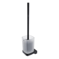 NIMCO MAC 29094CN-90 - Sieninis tualeto šepetys MAYA matinė stiklas/matinė juoda