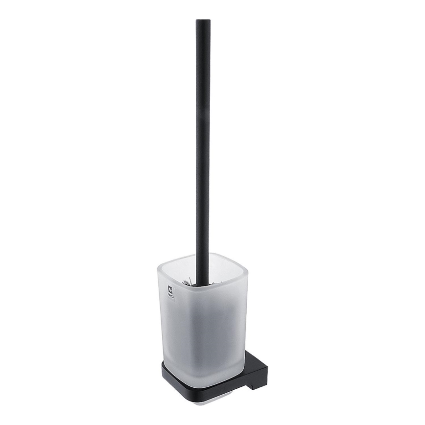 NIMCO MAC 29094CN-90 - Sieninis tualeto šepetys MAYA matinė stiklas/matinė juoda
